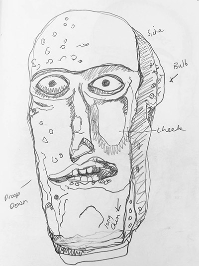 Stone head mimi butler Wilmington